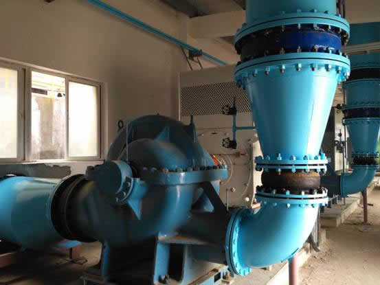 CMV-1000-10高壓軟啟動器在循環(huán)水泵上的應用(圖1)